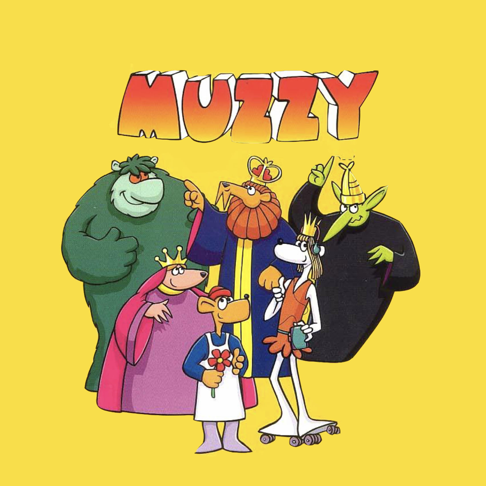 【BigMuzzy】大块头玛泽的故事中大童英语启蒙动画中英文高清自动发