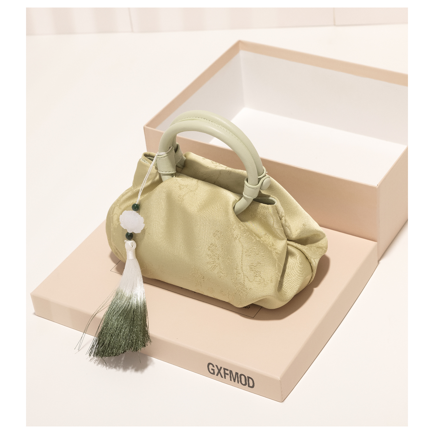 GXFMOD新款国风新中式手拎云朵包2025小清新洋气单肩斜挎手提女包