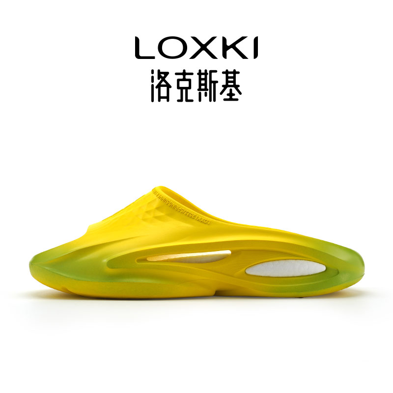 LOXKI/洛克斯基夏日果缤纷水果配色拖鞋男夏拖鞋Slipper-AlphaPro