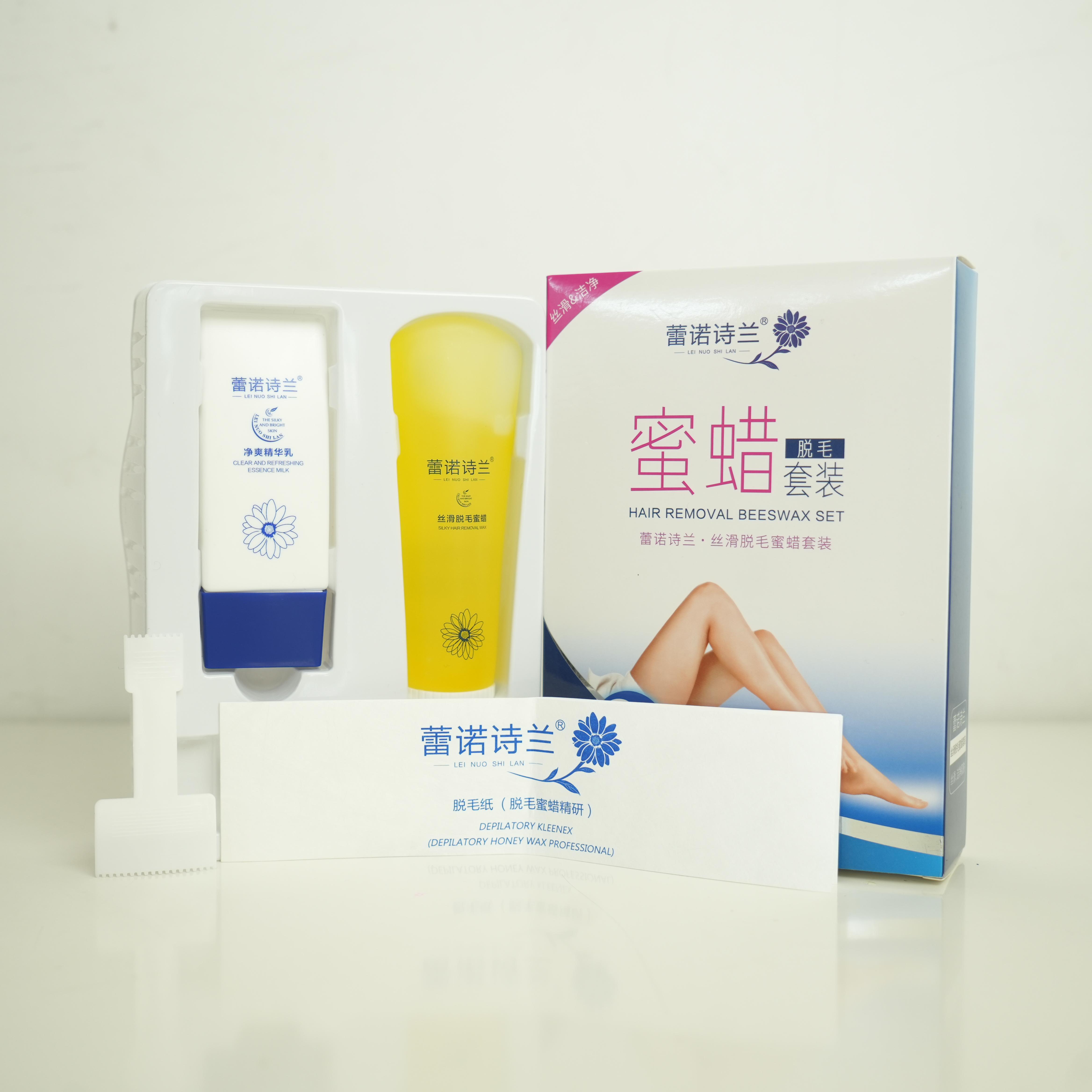 蕾诺诗兰全身通用干净丝滑脱毛蜂蜜脱毛神器四件套