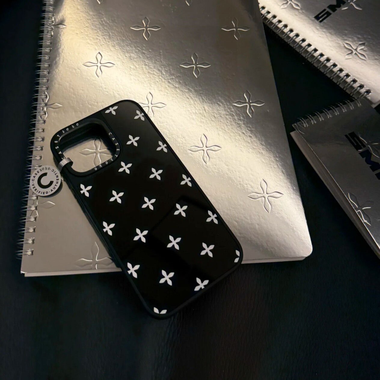 CASETi联名FY十字花iPhone16手机壳15promax苹果14/13镜面12p潮款