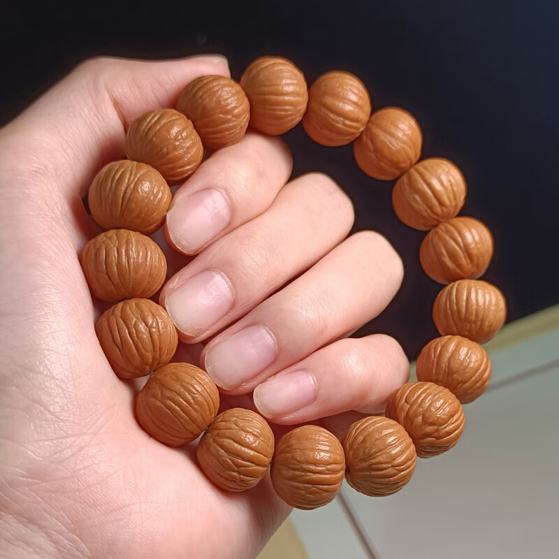 猴头土豪串京八棱小核桃手串凤羽猴头南瓜桩男女单圈文玩猴头手串