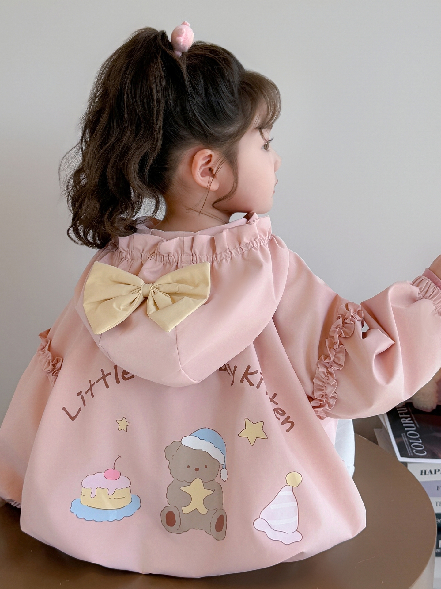 女童外套春秋2025新款洋气时髦儿童超好看秋装夹克女宝宝秋季衣服