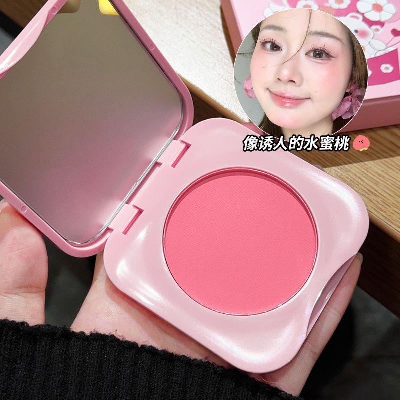 KHAKIGIRL浮屿立体甜梦微醺腮红膏单色元气显嫩提亮自然膨胀胭脂