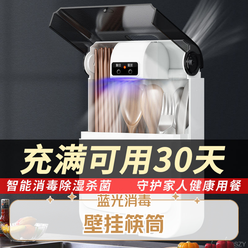 筷子消毒烘干速干智能消毒筷子筒高档2025年新款筷子盒收纳盒