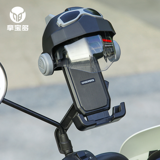 电动车手机架外送导航机车手机架登山自行车防雨防震固定支架新品