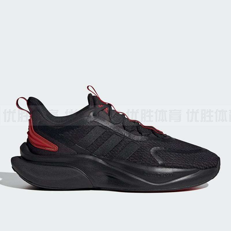 Adidas阿迪达斯 ALPHABOUNCE+ 男子网面运动休闲跑步鞋 ID8624