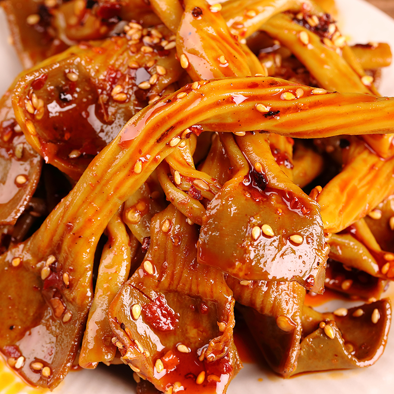 【250克/袋】香辣鸭肠鸭板肠鸭脆肠卤味鸭货夜宵解馋追剧小零食即食