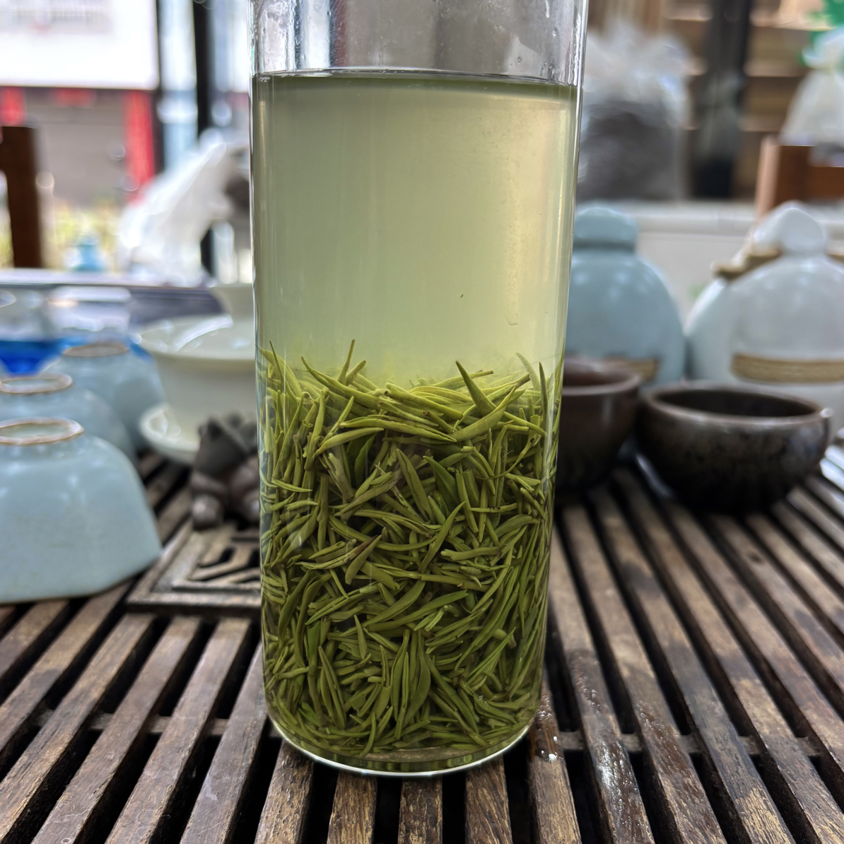 信阳浉河港核心产区大山绿茶秋白露小芽