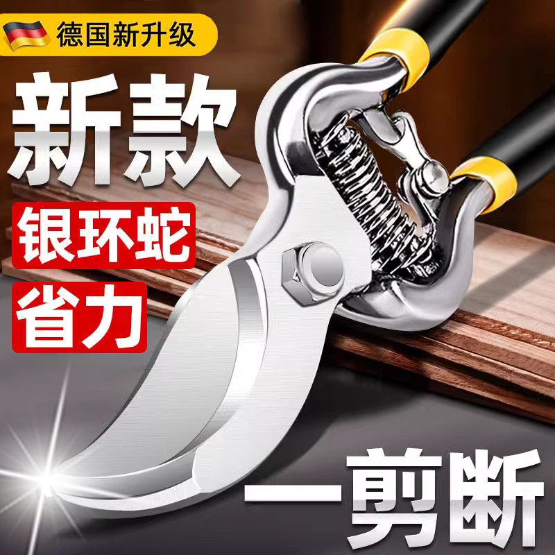 德国精工剪树枝专用剪刀园林果树粗枝园艺修枝剪修花省力SK5剪子