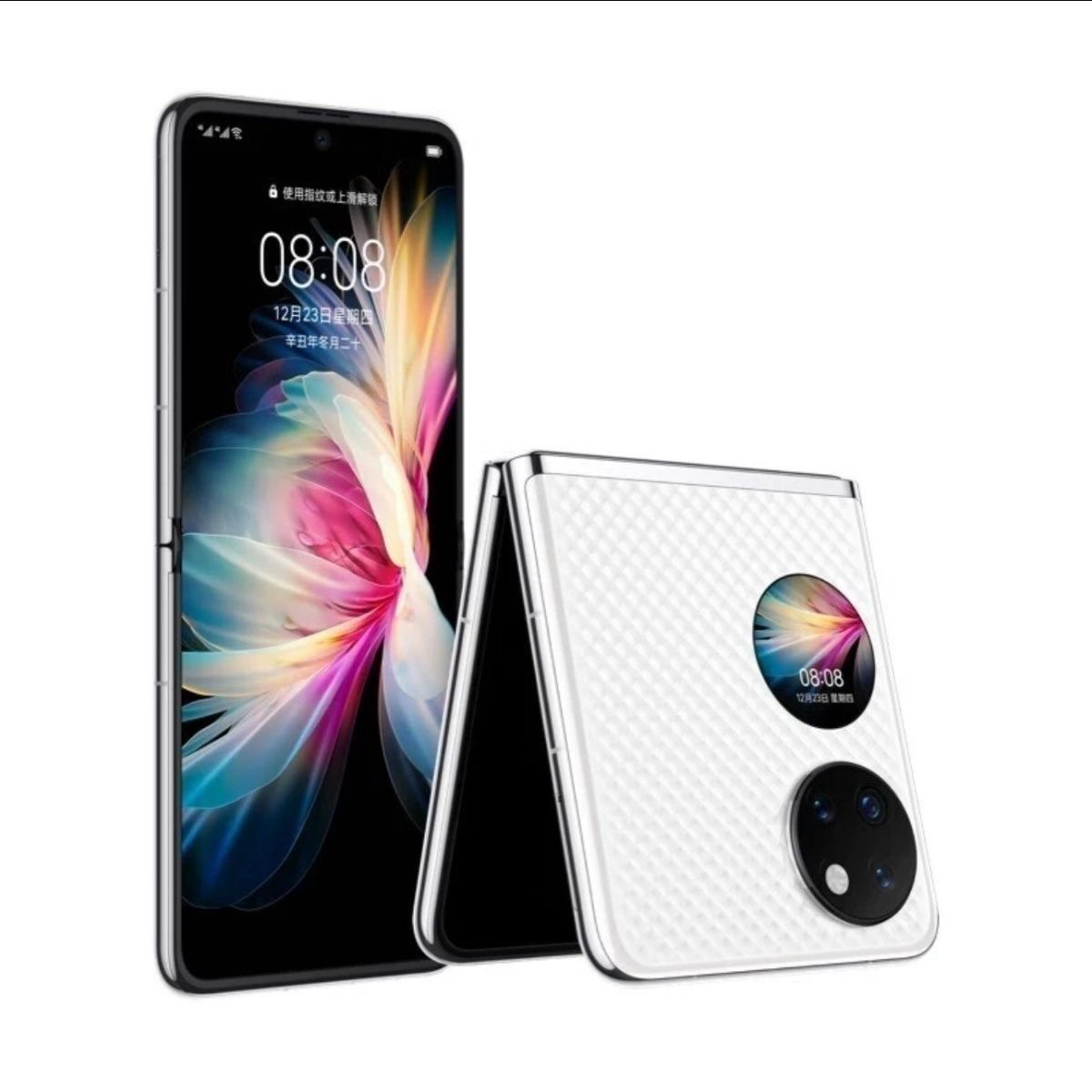 准新品 Huawei/华为 白色P50 Pocket 折叠屏 双卡智能全网通
