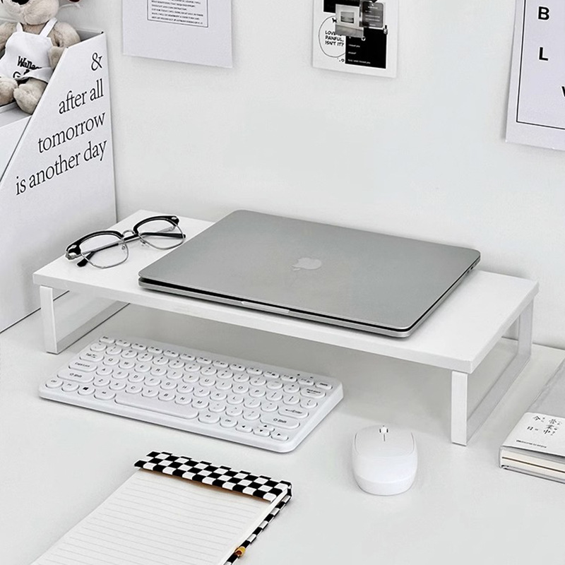 宿舍增高架电脑显示屏抬高支架笔记本桌面置物架收纳架书桌小架子