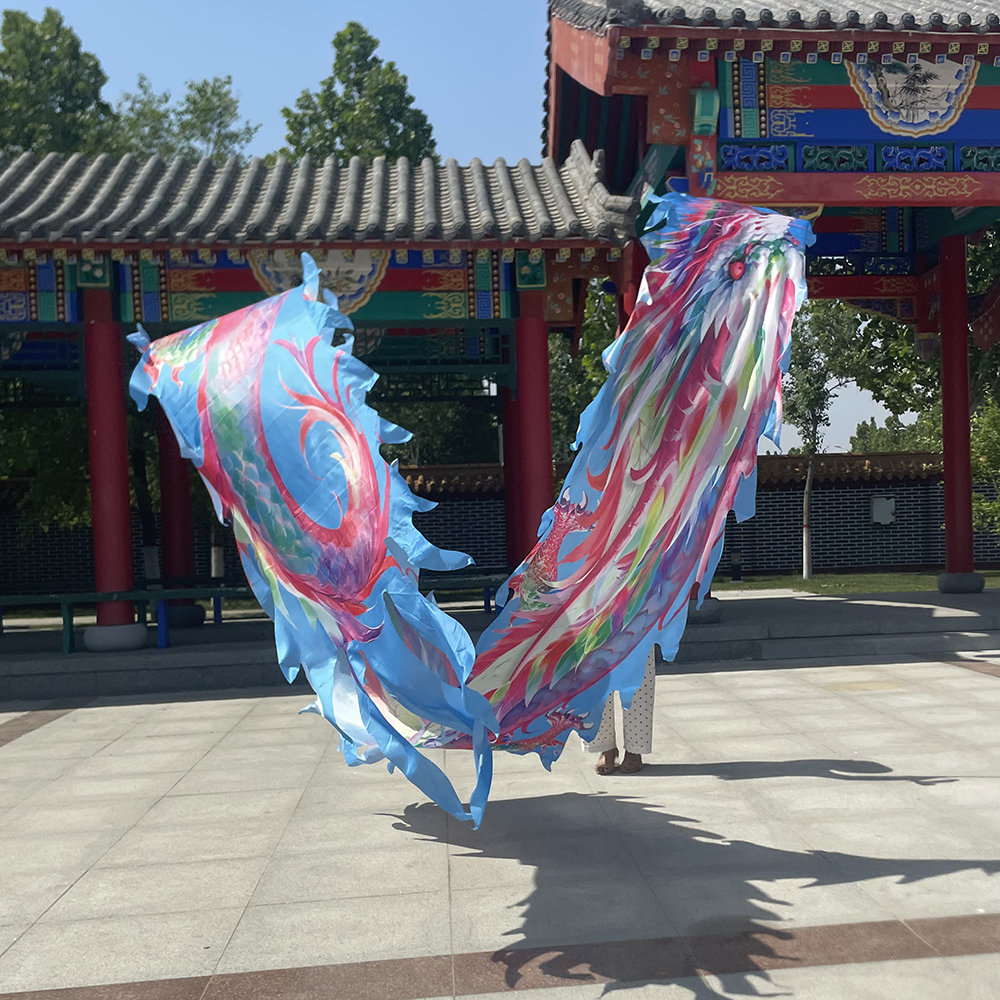 格曼全套8米酷炫龙钢架龙头全套健身龙