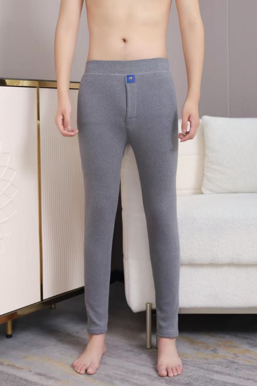 【新疆西藏包邮】男款秋冬季驼绒裤保暖裤秋裤柔软舒适保暖秋裤