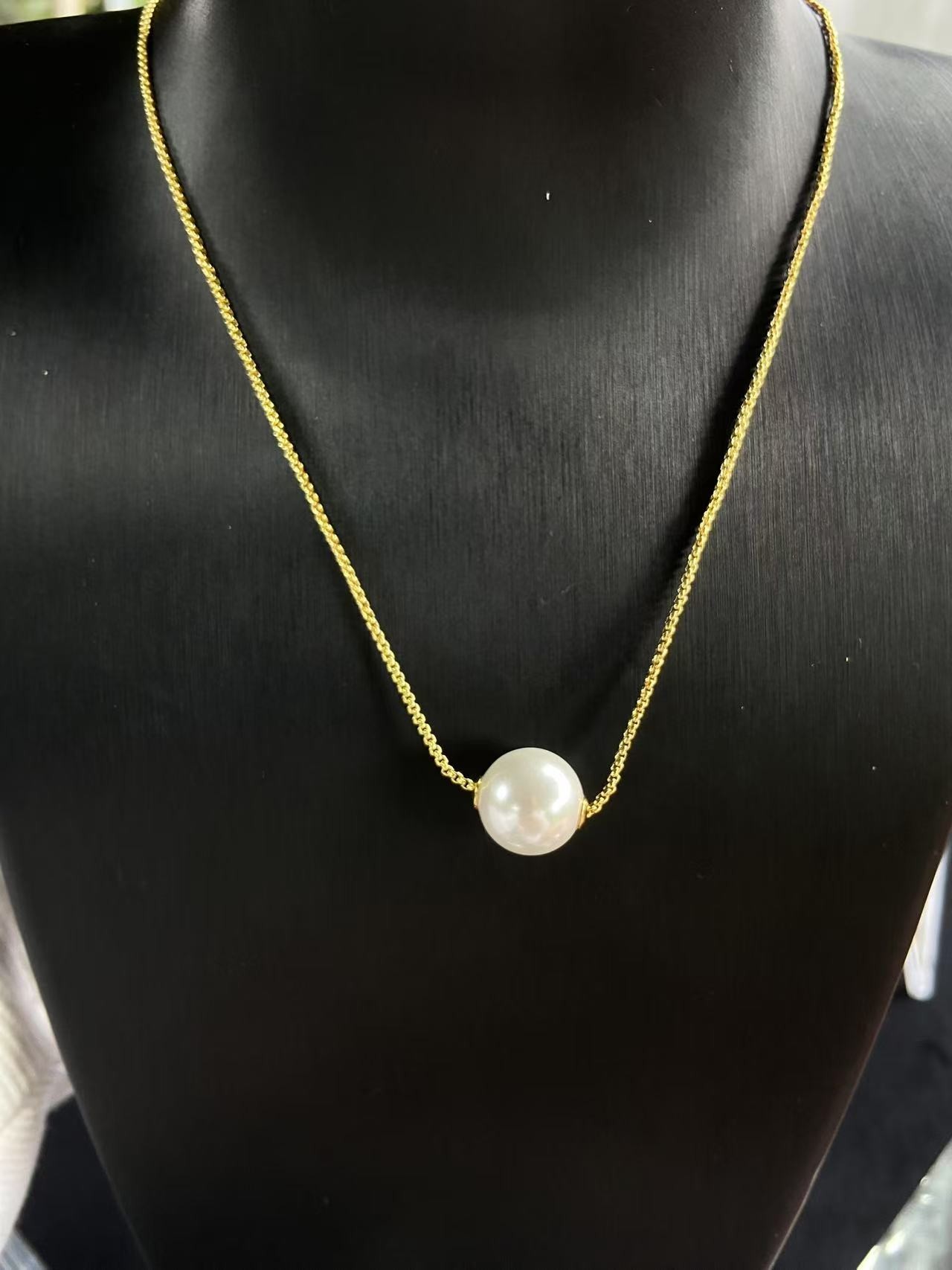 (枫子专属) YH828奥白色美人链 约12mm多样性发货