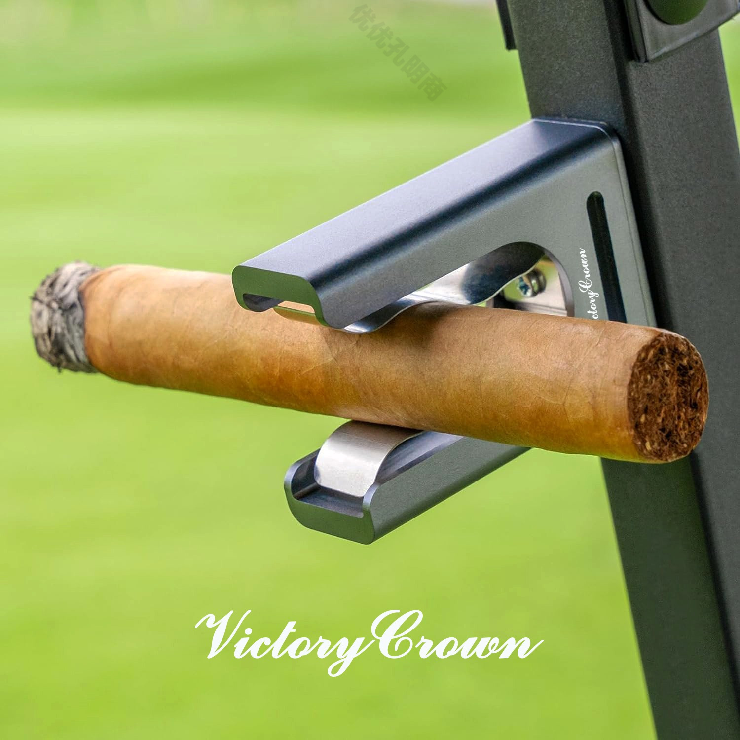 新高尔夫磁吸雪茄夹金属雪茄支架雪茄爱好和者的茄终极高尔夫配件