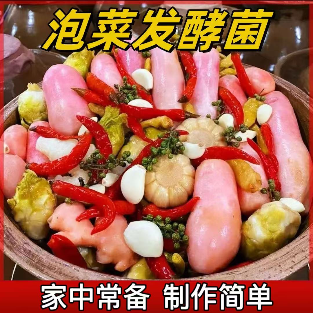 泡菜酸菜泡菜发酵菌粉家用自制酸菜发酵菌粉泡菜辣白菜家用冯氏