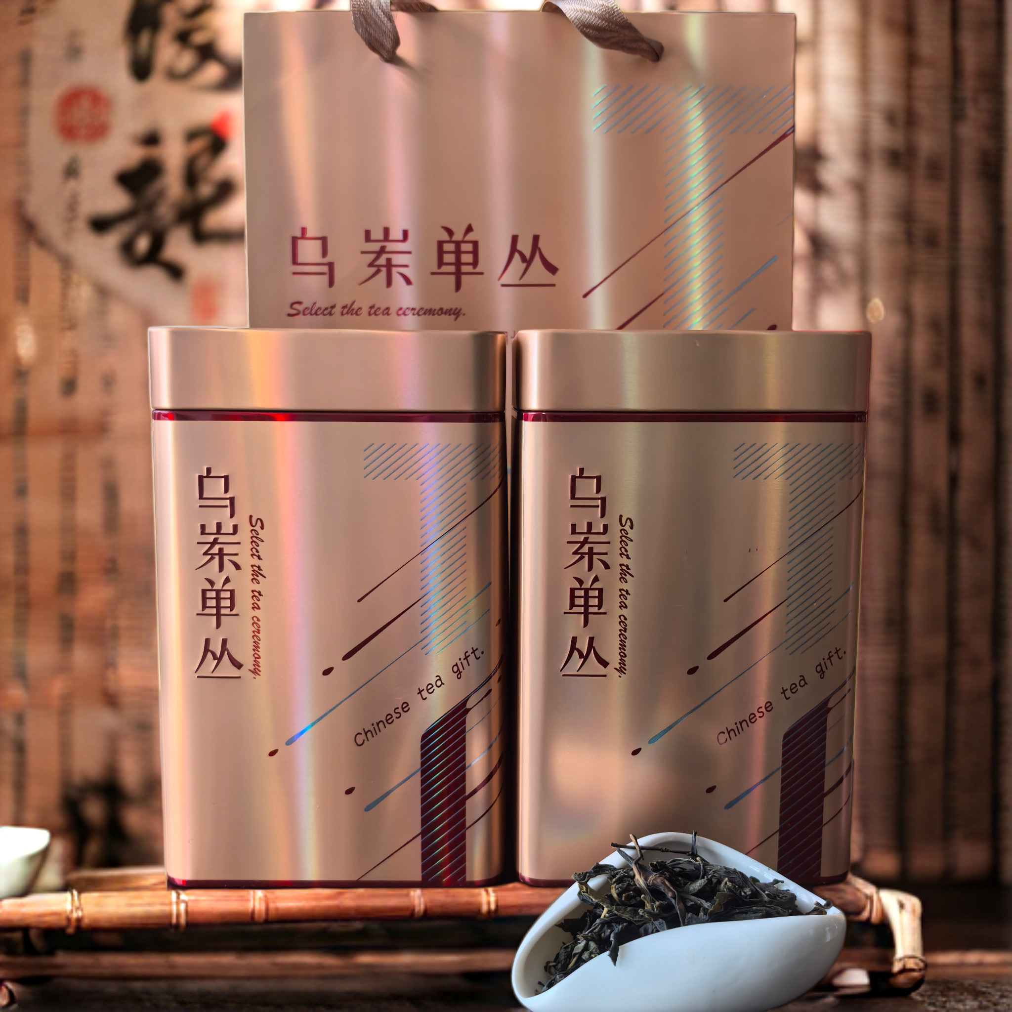 潮州凤凰单丛茶高山鸭屎香正宗单枞乌龙茶