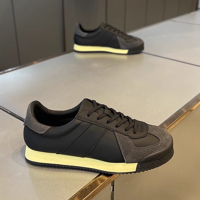 北圣伦男鞋春季新款皮鞋2026年夏款时尚百搭潮男厚底轻便休闲板鞋