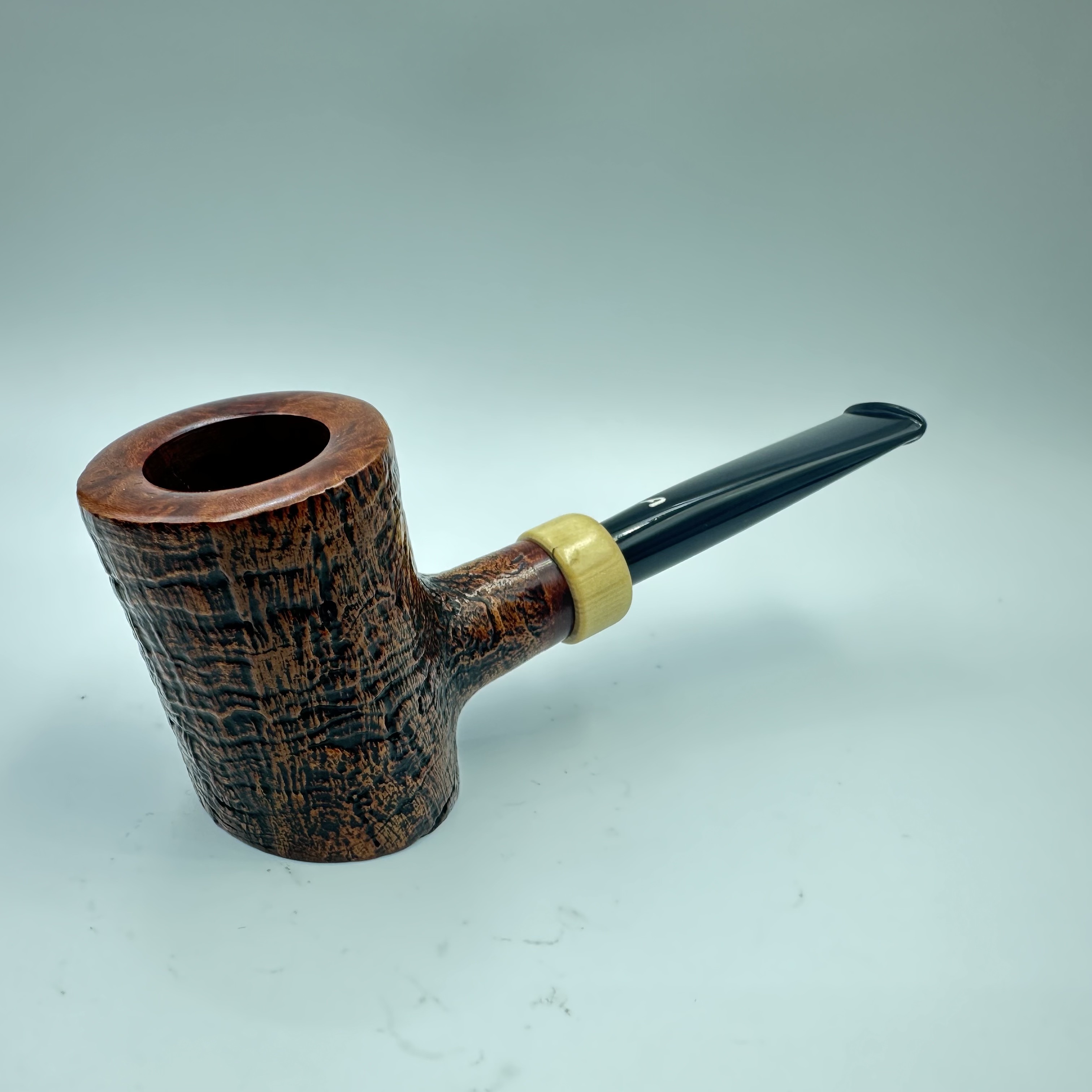 意大利Ascorti 阿斯克蒂进口平底锤子石楠木烟斗 手工烟斗