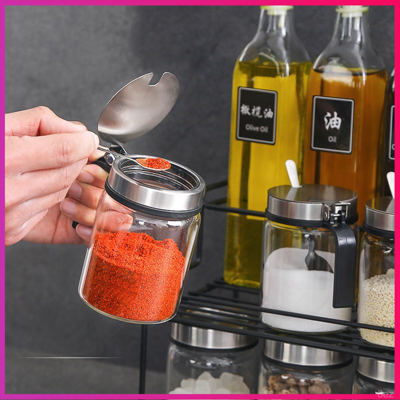 【厨房精选】调料瓶组合套装厨房玻璃新款调味罐一整套家用油壶