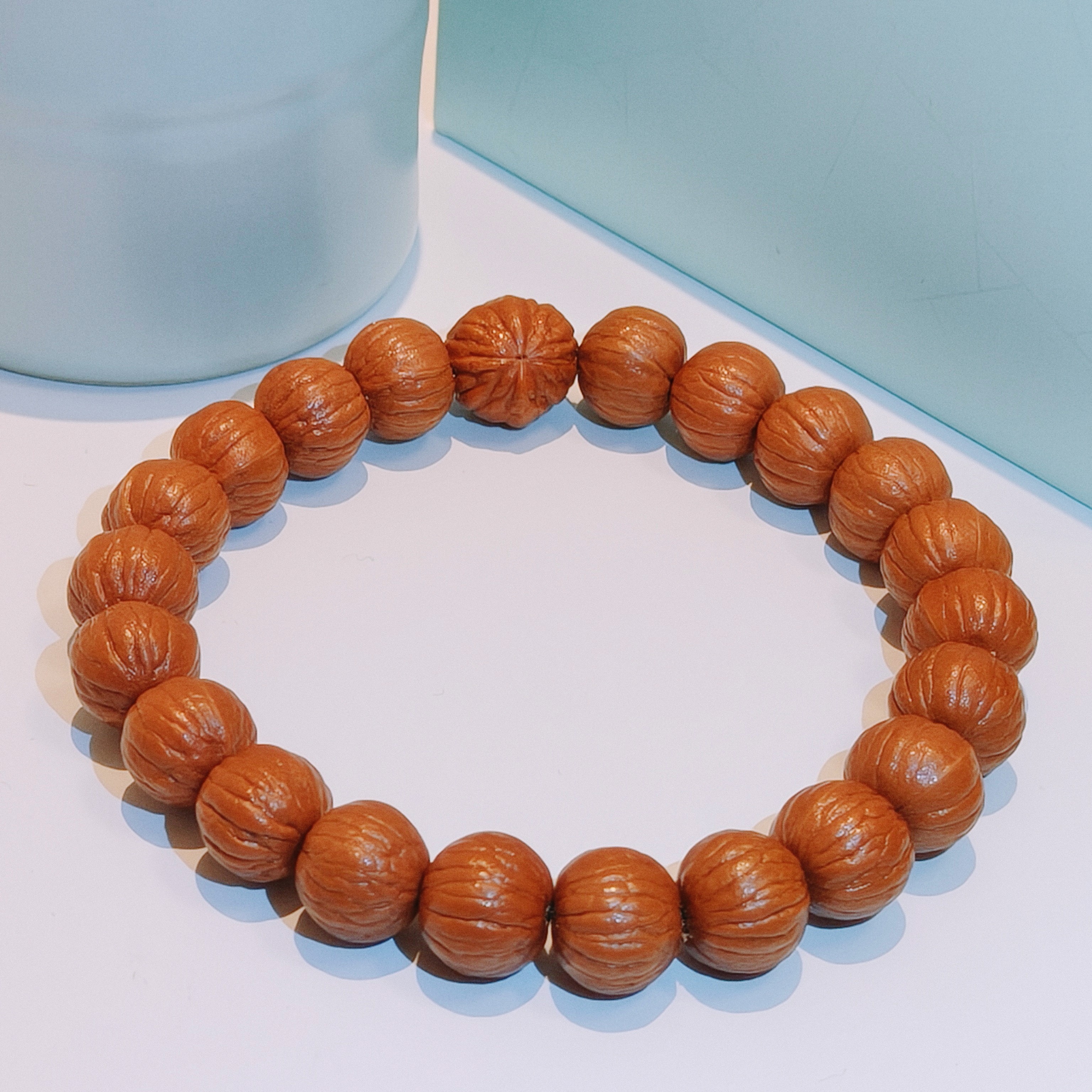 桃核珠串大杰哥猴头双脐文玩南瓜尺寸13+