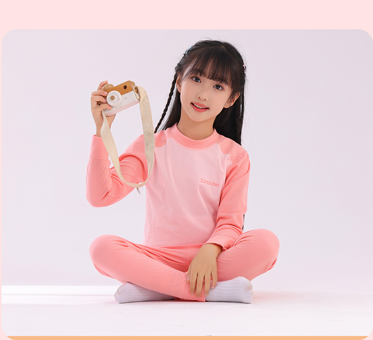 男童女童打底护肚保暖秋衣秋裤睡衣套装大童5-18岁秋冬宝宝内衣
