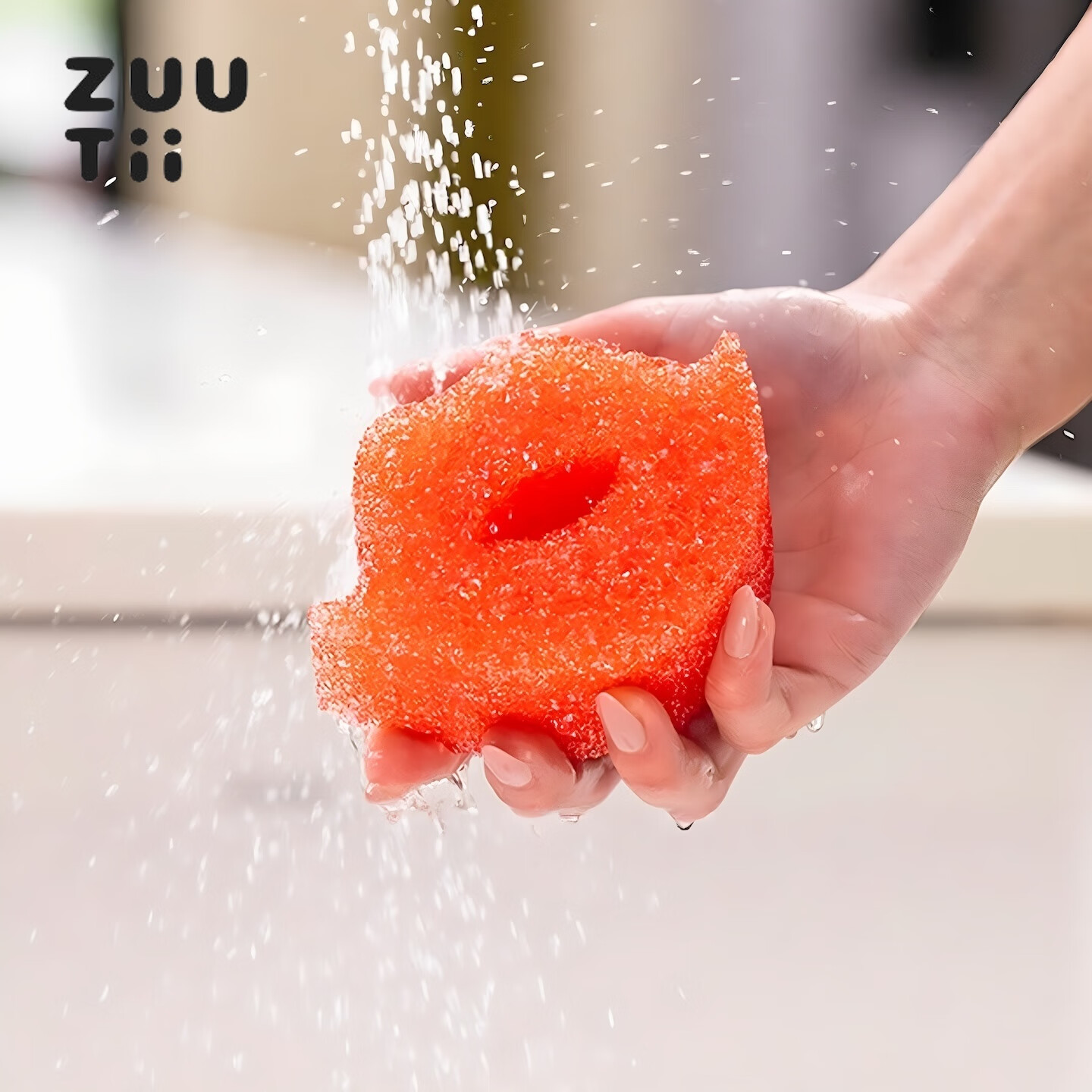 ZUUTII加拿大温感么么擦厨房去污清洁擦双面洗碗海绵魔力擦锅盘刷