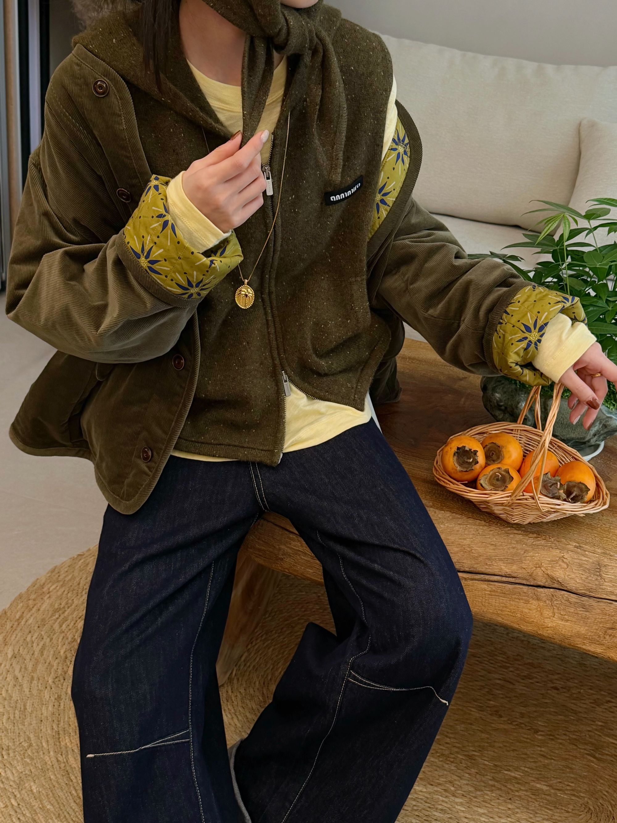 ANMMIRO  羊绒马甲[带领巾]  ANM07258014