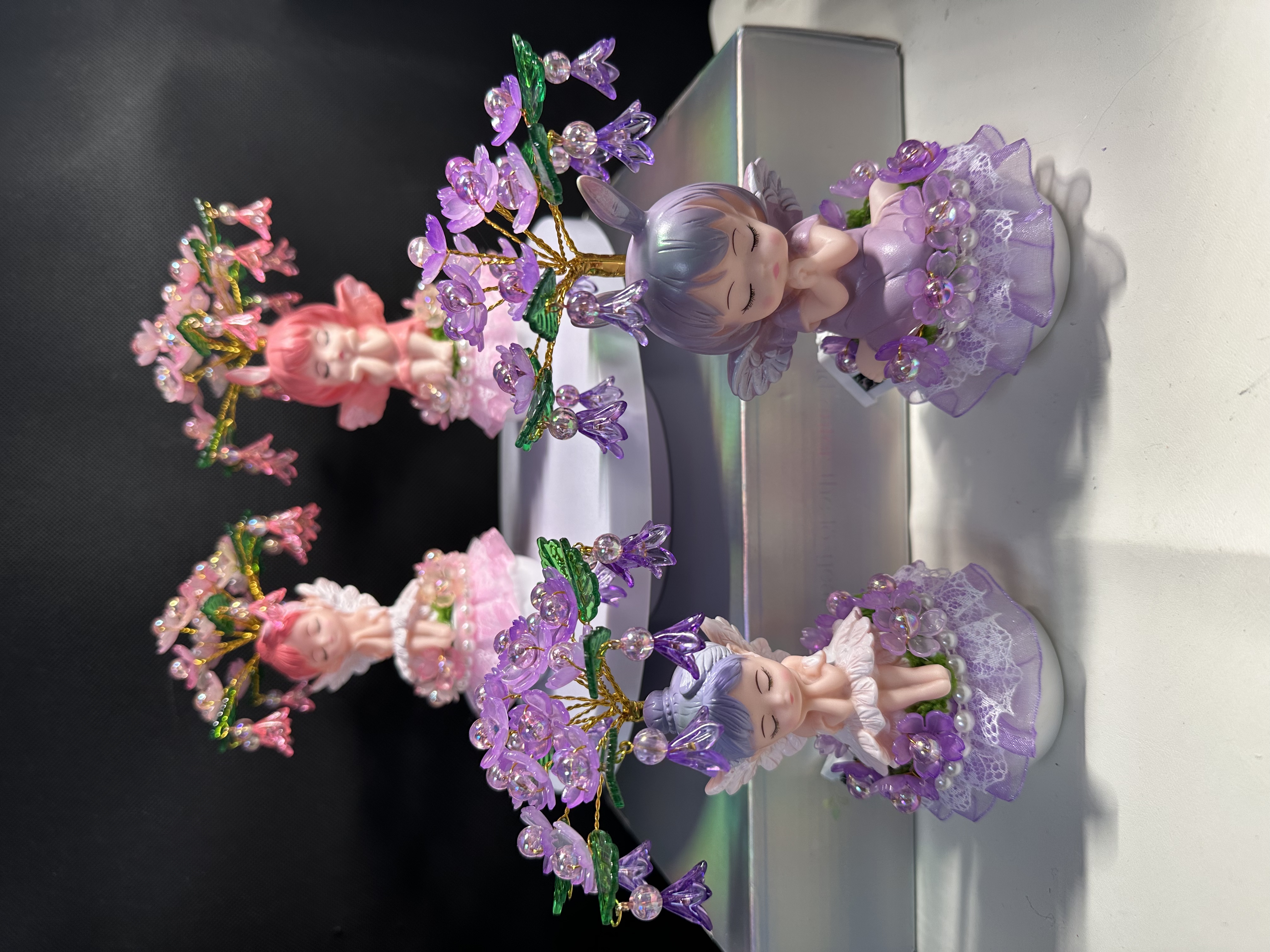 有文精选 七夕爆款仙女伞娃娃款小盆栽手工DIY 制作材料包