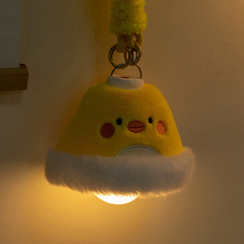 卡通可爱毛绒玩具创意吊灯小夜灯卧室夜用床头灯摆饰娃娃儿童礼物