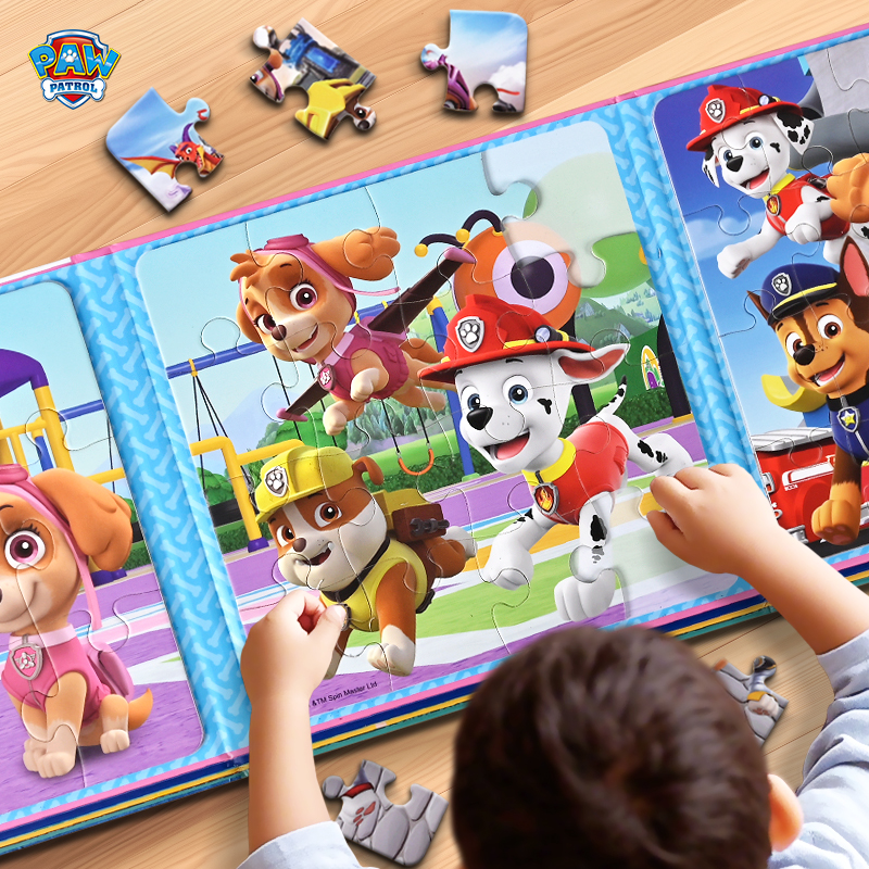 汪汪队立大功磁力拼图儿童早教益智磁性玩具男孩智力宝宝新年礼物