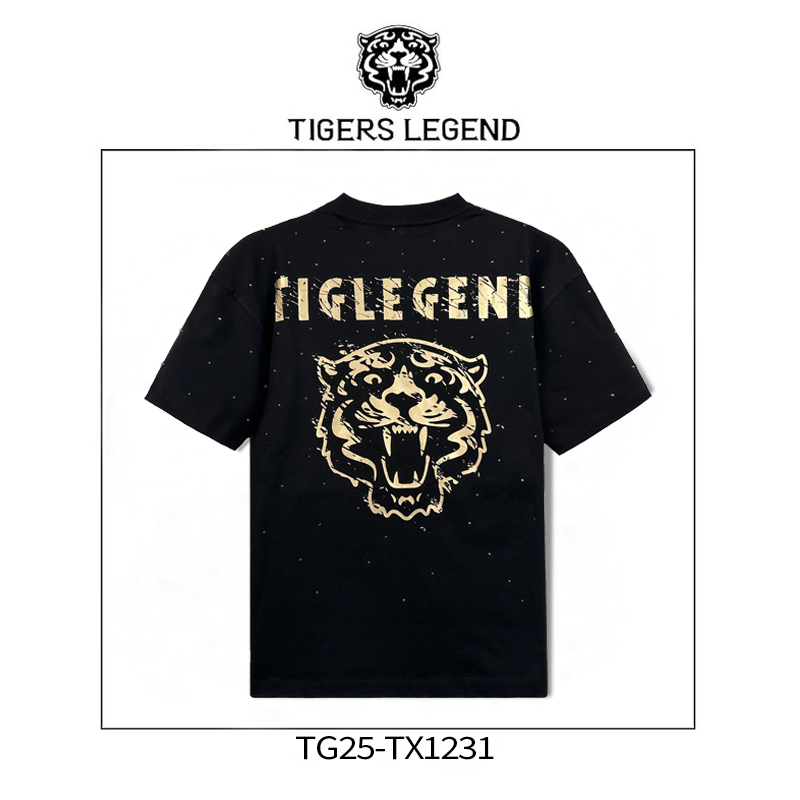 潮牌T恤男装夏季网红男装男生轻奢痞帅男装t恤短袖休闲纯棉