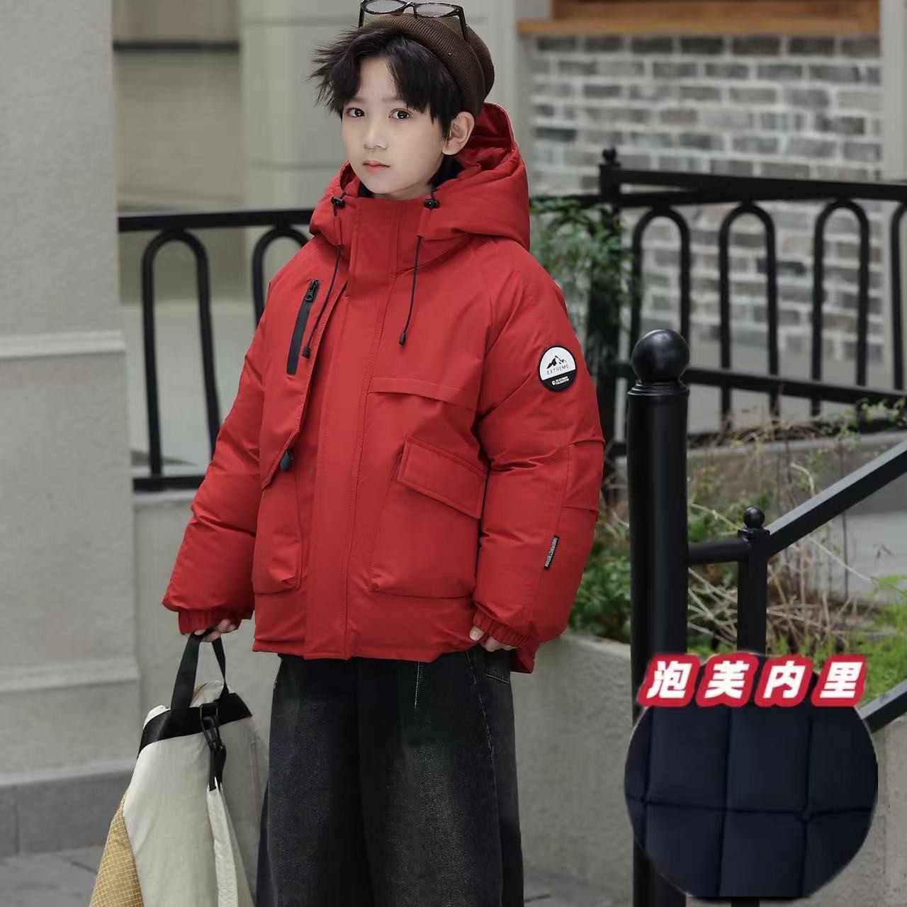 【三防冲锋衣】男童女童冬季加厚保暖亲子装棉服【顺丰包邮现货现发】