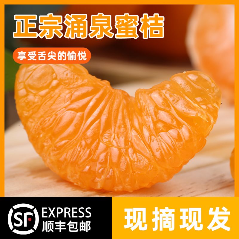 原产地直发【涌泉蜜桔】正宗浙江临海涌泉蜜桔新鲜橘子桔子水果蜜桔