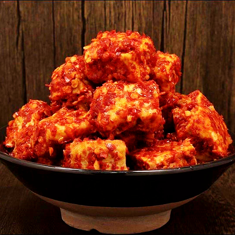 豆腐乳农家风味手工制作麻辣霉豆腐210克-1000克