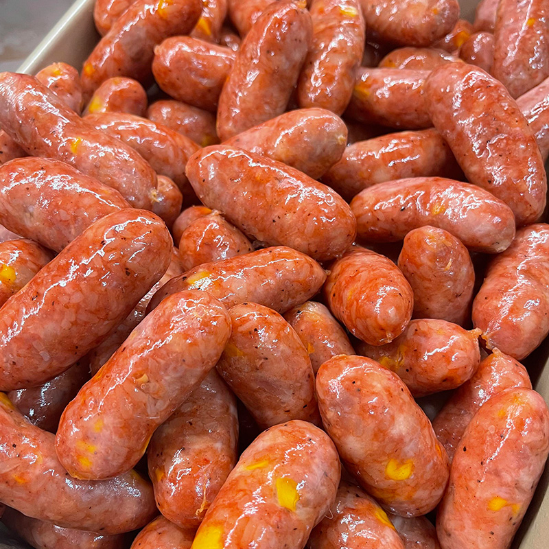 【真空包装】糯米肉肠软糯儿童营养早餐小烤肠火山石香肠脆皮肠速冻