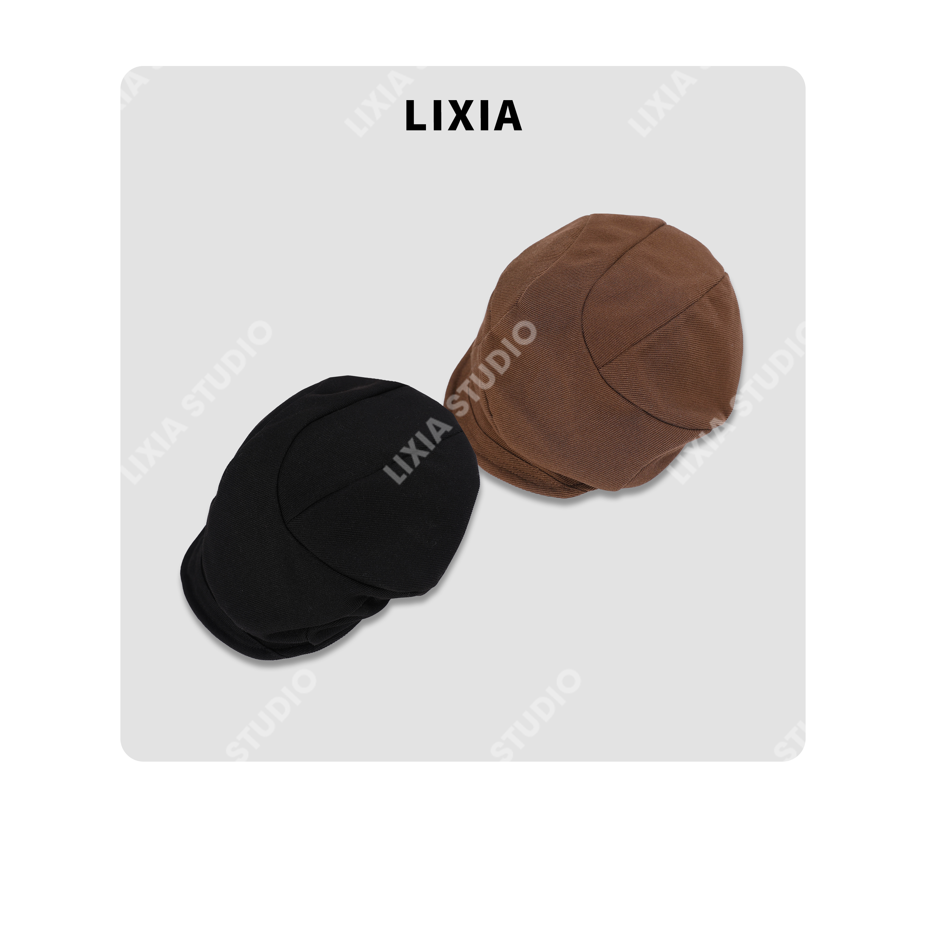 LIXIA【云朵报童帽】韩国定制时尚潮品报童帽-D9969