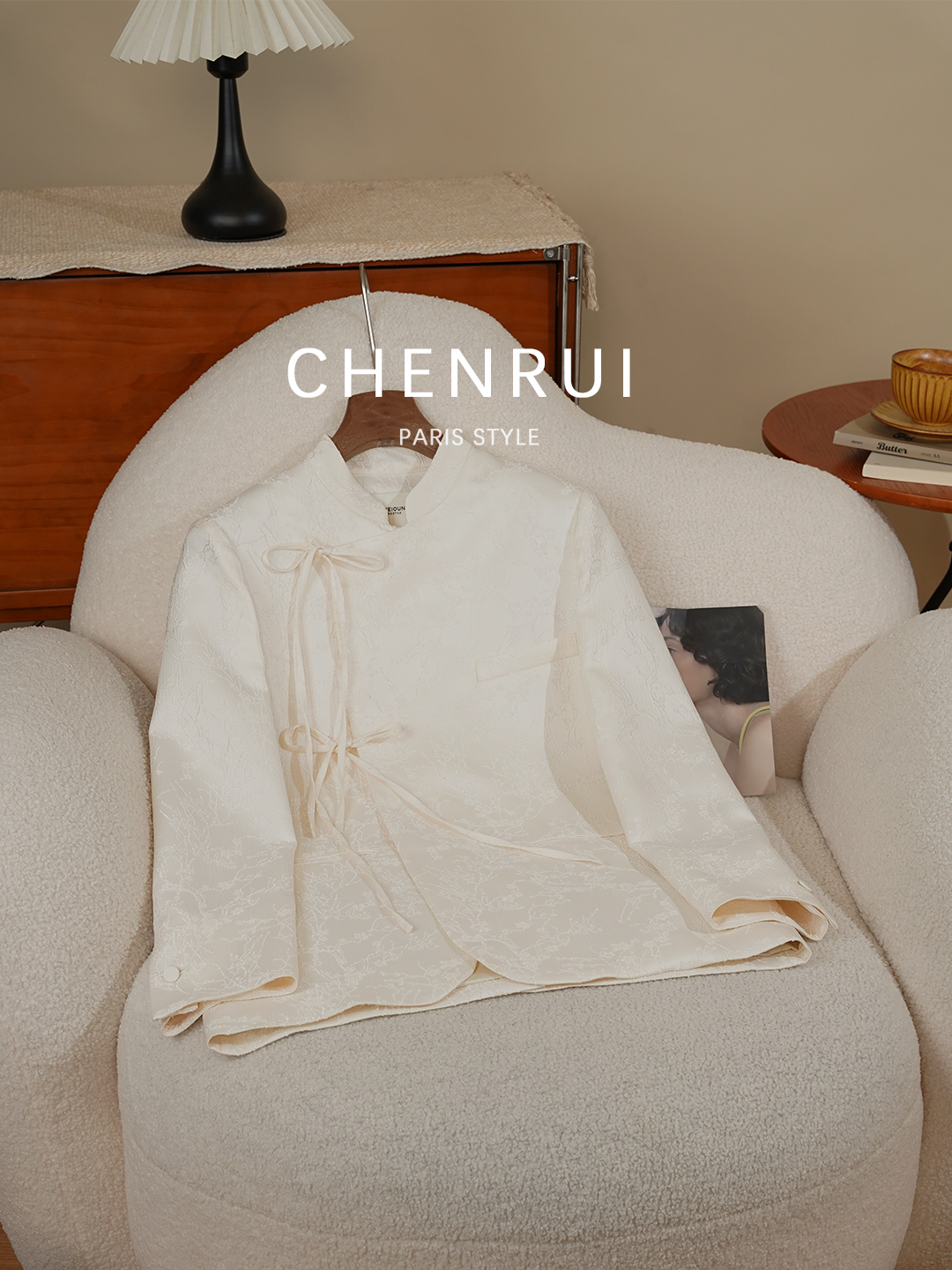 2025新款烟雨行舟国风外套上衣1088