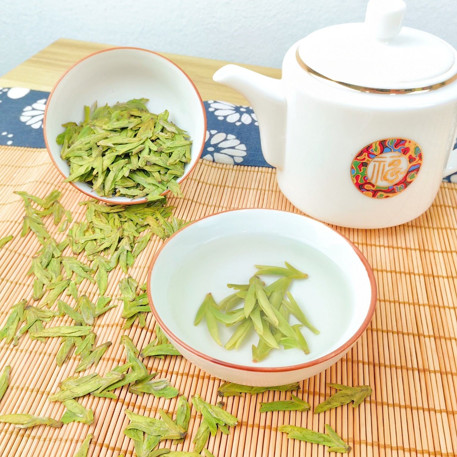 2025 新茶 大佛龙井 越州产区 嘉茗1号 黄版豆香 精品