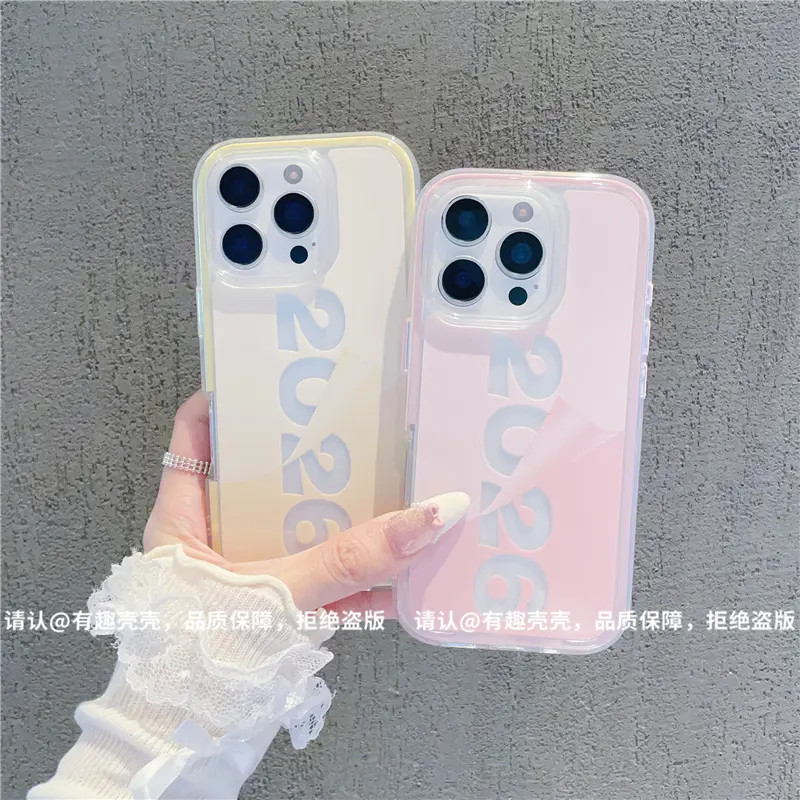 三合一炫彩适用苹果iPhone17/华为荣耀/OPPO/VIVO/小米手机壳爆款