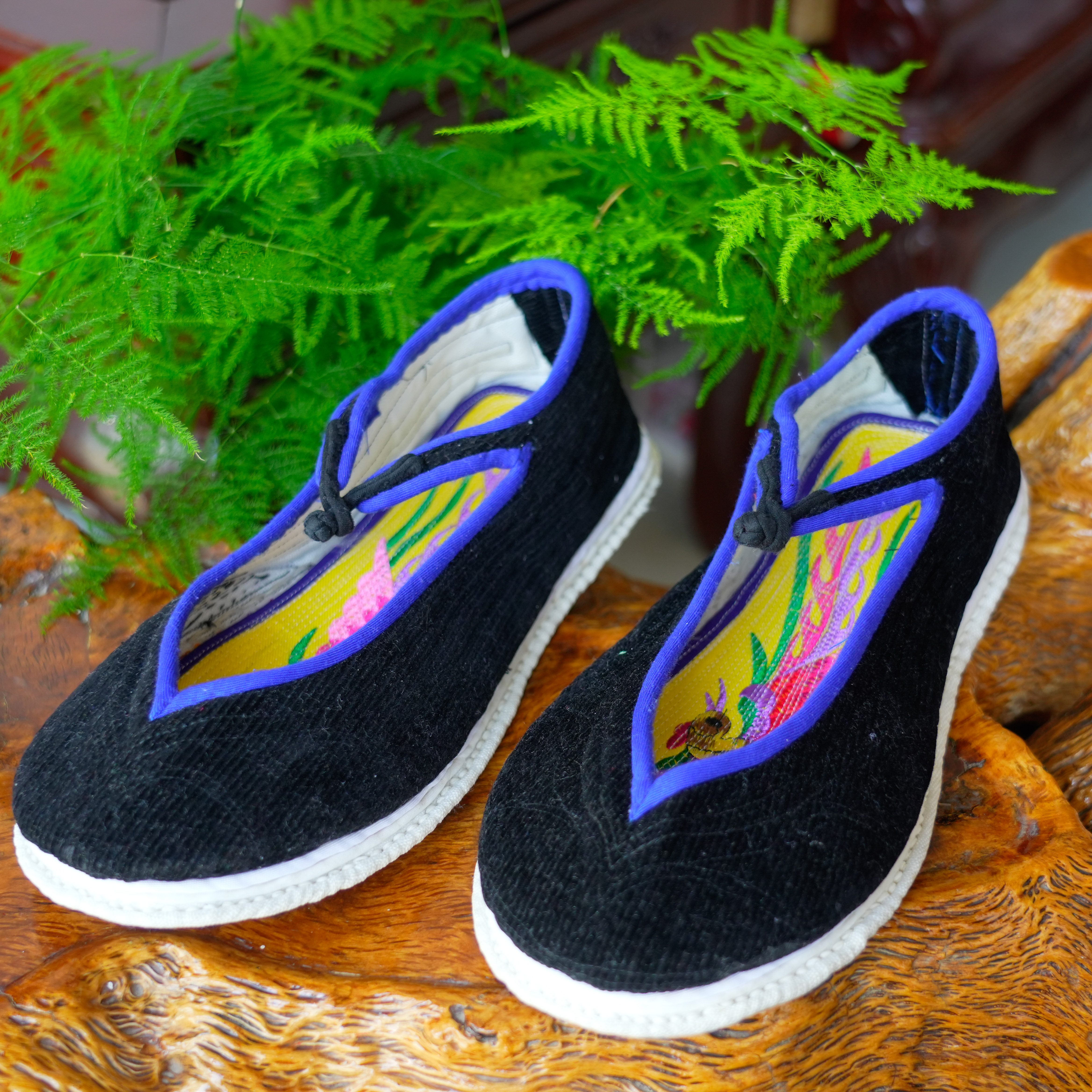 复古剪子口手工布鞋国风汉服鞋