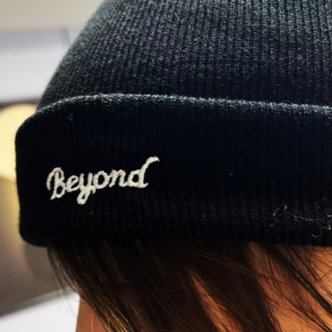 beyond字母专属定制暖冬针织帽