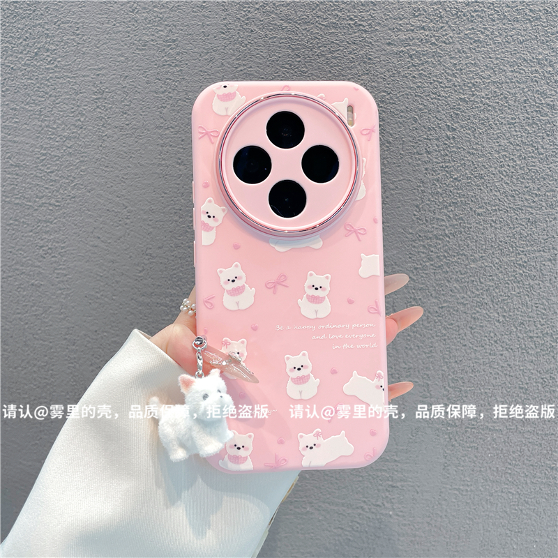 金属小胖妹适用苹果17/iPhone/华为荣耀/VIVO/OPPO/小米手机壳潮