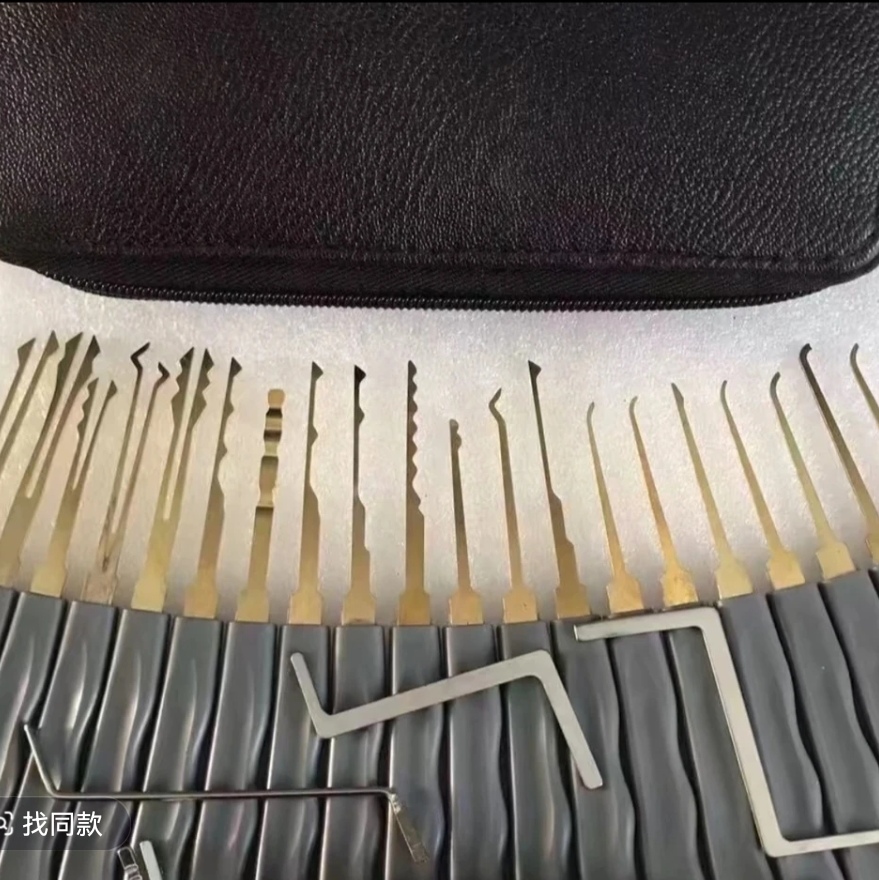 刷钩单钩剪刀手波浪钩Go so多功能工具包检测维修工具。