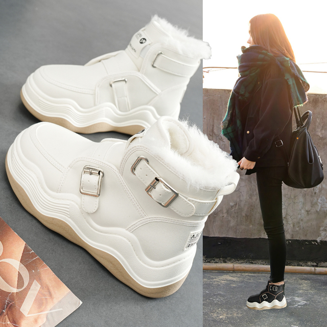 雪地靴女2025冬季新款加绒加厚外穿保暖棉鞋厚底爆款轻便运动女鞋