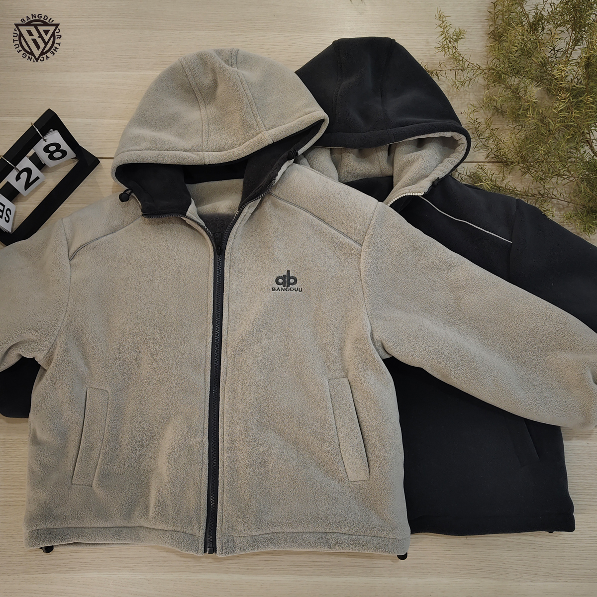 【现货48H】棒嘟优优男童加绒外套2025冬装新中大童摇粒绒上衣138