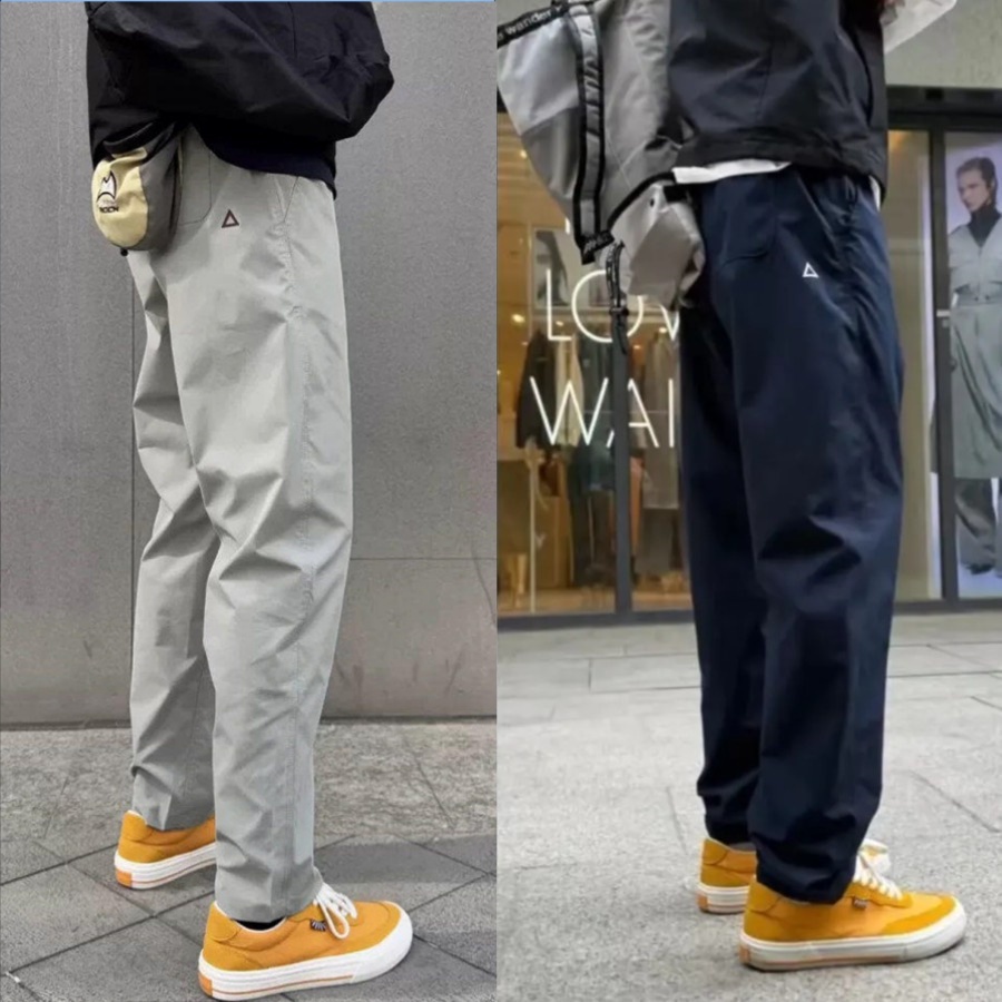 秋冬加绒加厚新款户外机能工装裤男女同款休闲软壳三防百搭长裤