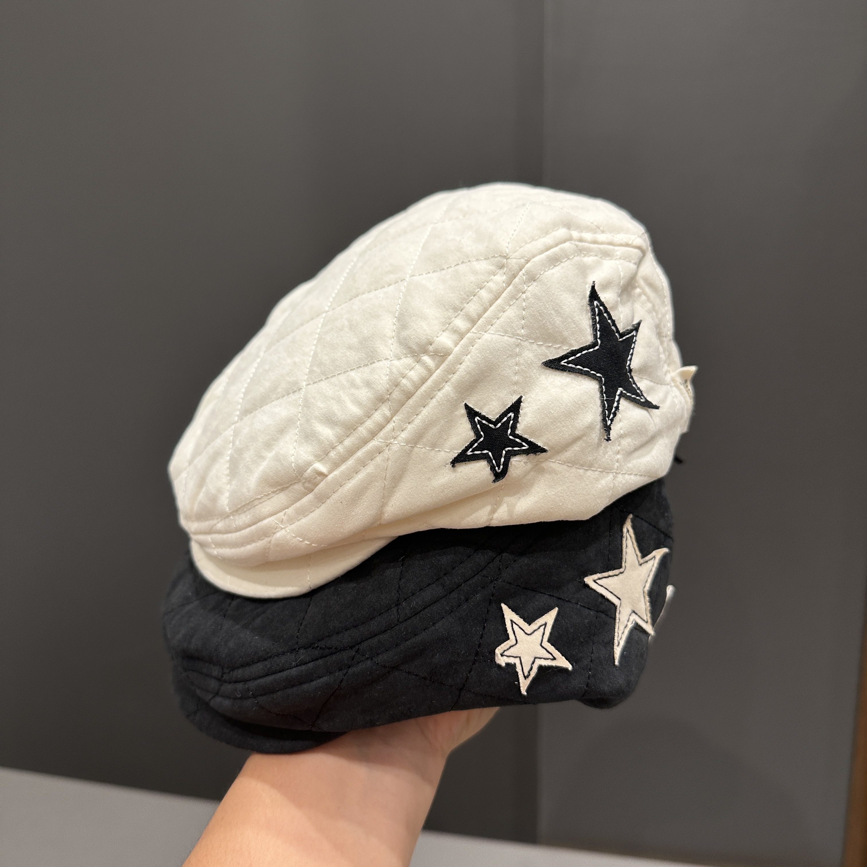 宝宝帽子网红男宝女宝秋冬帽儿童韩版贝雷帽男童女童百搭前进帽