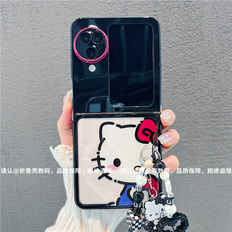 （OPPOfindN3flip系列)折叠奶油壳适用OPPOfindN3flip手机壳防摔潮